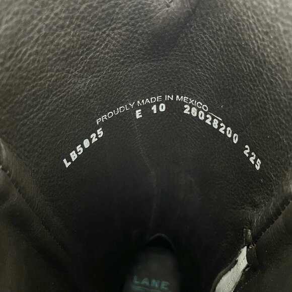 Lane MEGAN MORONEY Cowboy Boots Smokeshow Womens 10 White Western Cowgirl Tall - Picture 12 of 14